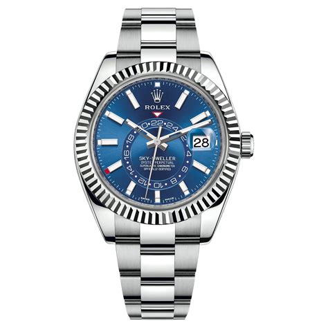 rolex sky dweller edelstahl blau|rolex sky dweller specs.